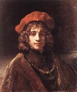 The Artist's Son Titus du Rembrandt